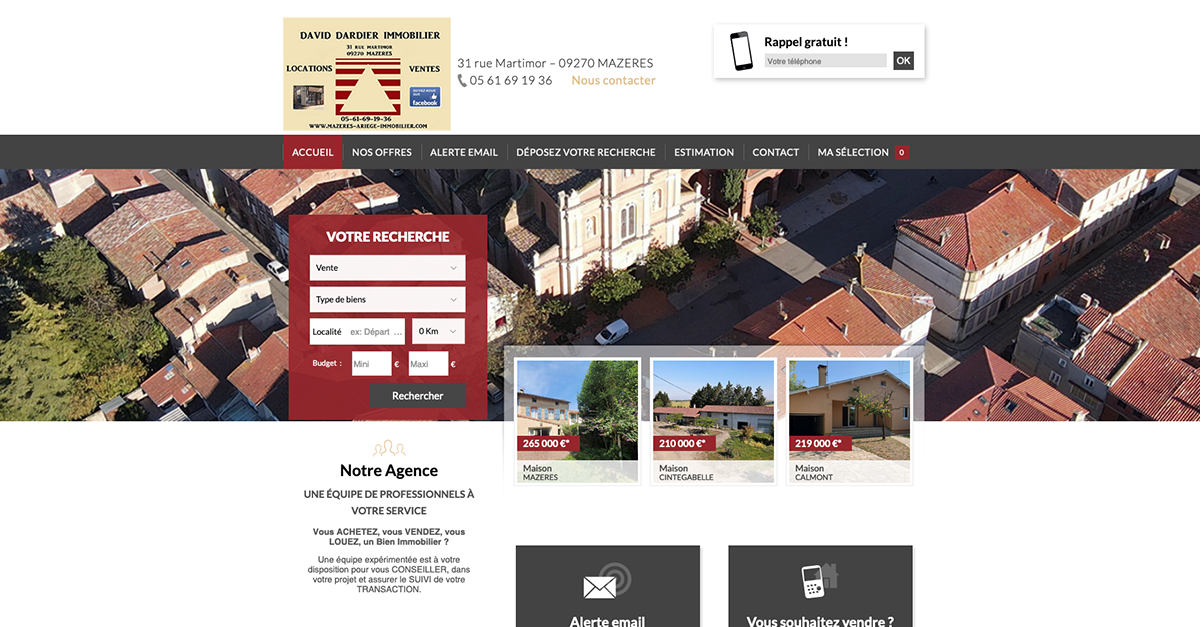 Logo de l'agence Nelkin Dardier Immobilier